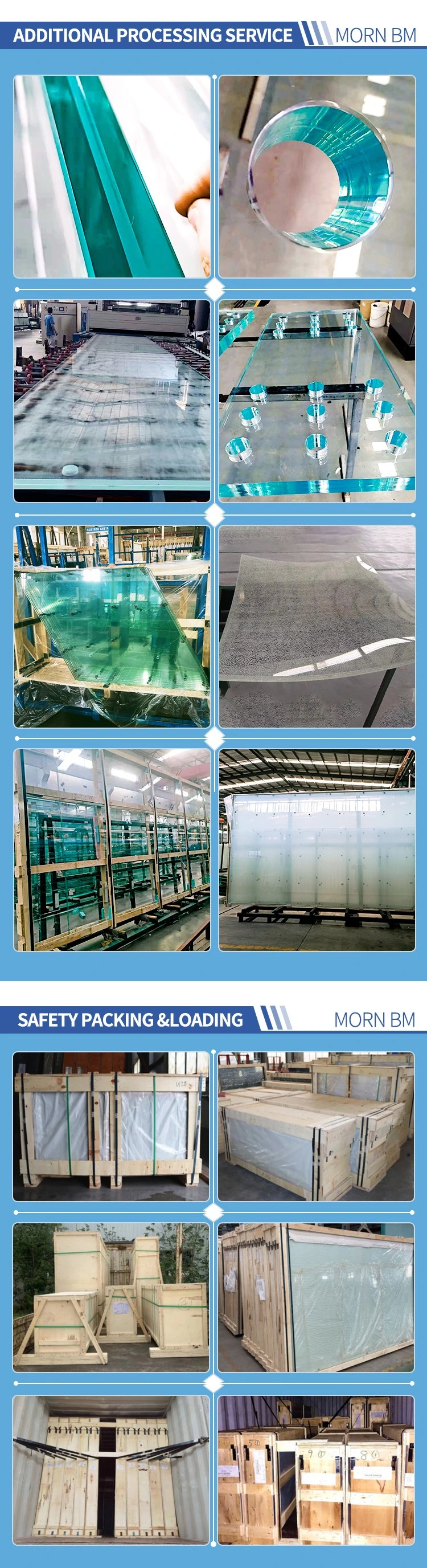 Toughened/Tempered/Clear Sheet Laminated Glass for Bulletproof/Building/Balcony Glass