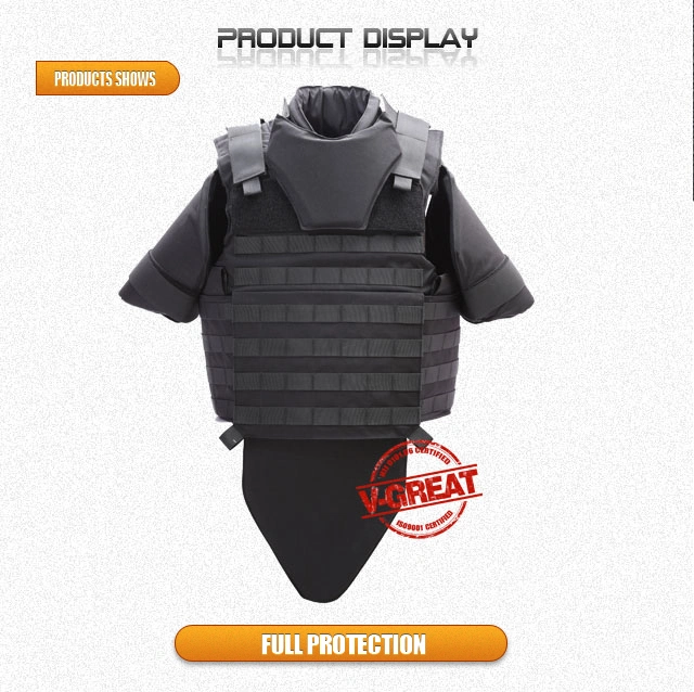 Full Protection Bulletproof Jacket Vest Body Armor V-Link 001.5