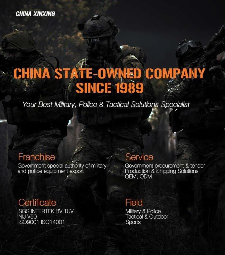 China Xinxing Military Body Armor Ballistic Bulletproof Shields Police Anti Riot Shield