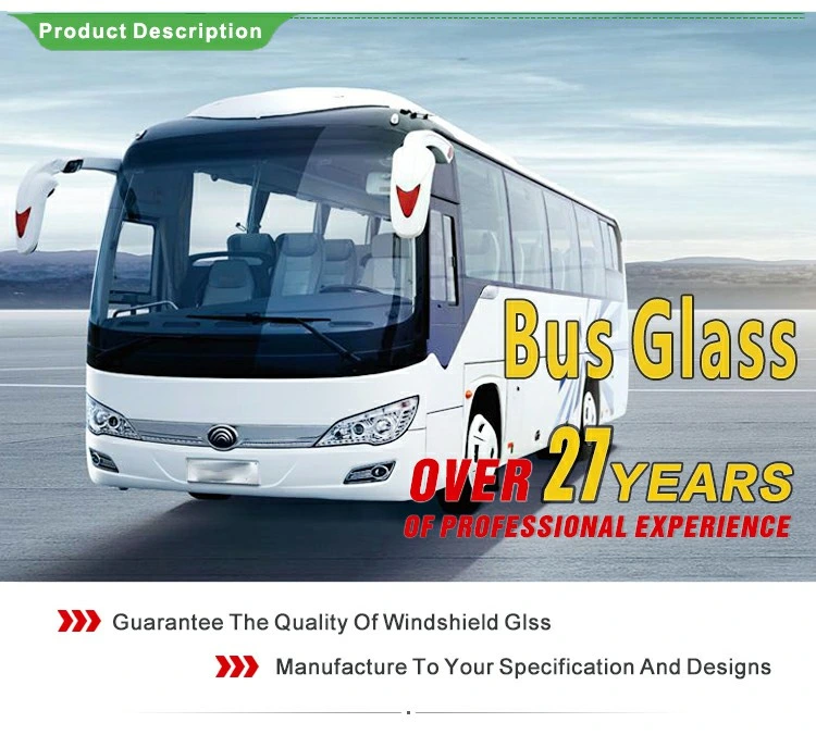 Laminated Side Window for Buses / Minibuses / Tractor Cabs / Cars