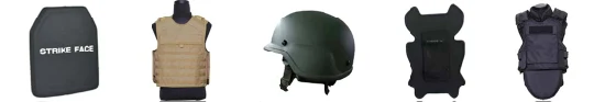 Casco balistico/scudo antiproiettile/piastra corazzata antiproiettile/armatura